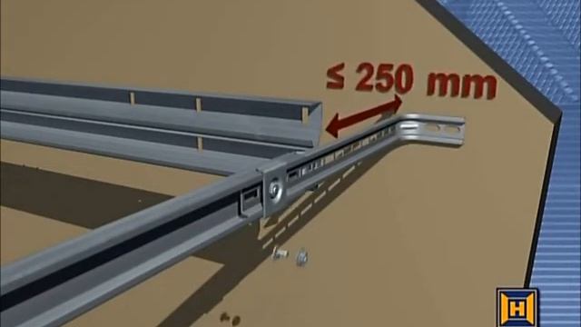 Монтаж секционных ворот HORMANN смотреть онлайн