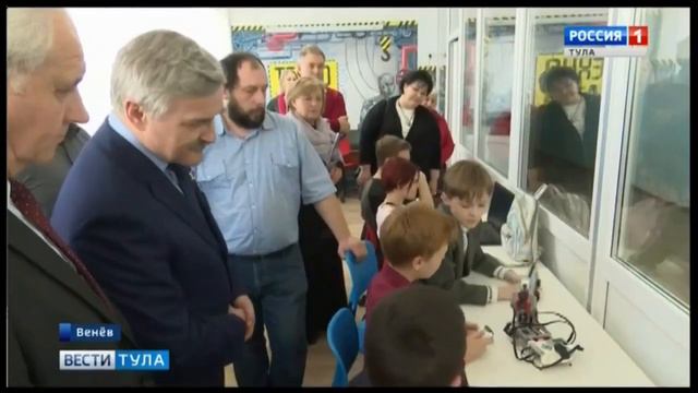 24 апреля 2018 года встреча с космонавтом, Героем России Калери А.Ю. г. Венев Тульская обл. смотреть онлайн