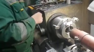 Необычная обработка длинных концов вала