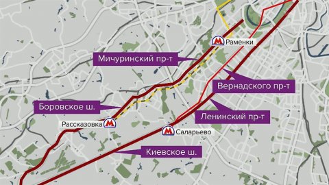 Введены в эксплуатацию семь новых станций метро на юго-западе Москвы