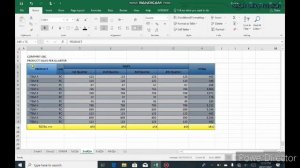 HOW TO DESIGN TABLE IN EXCEL 2019