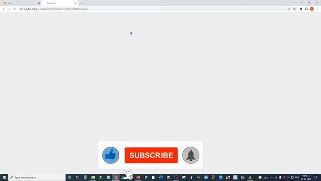 How can we execute Python programs online in jyupter notebook ?/ online execution of Python program