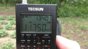 Приемник TECSUN PL 360 режим ETM или поиск КВ станций за городом