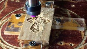 Крест из дерева на ЧПУ станке