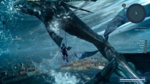 Final Fantasy 15: Leviathan Boss Fight (1080p 60fps)