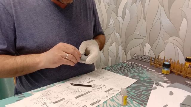 Assembling the model kyushu j7w 18-shi shinden by Hasegawa. собираем kyushu j7w 18-shi shinden..mp4