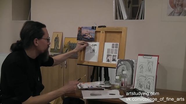 Эскизы в цвете. СПБ. январь18. 3 часть смотреть онлайн