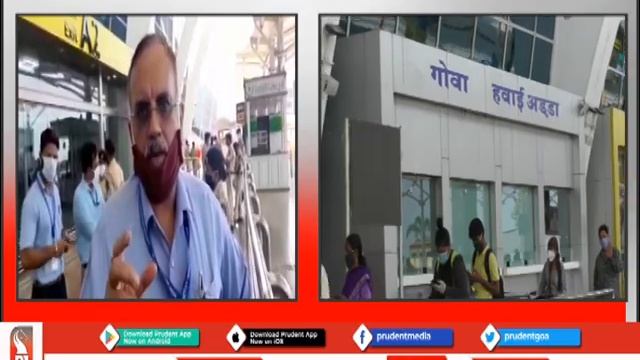 DOMESTIC FLIGHTS RESUME OPERATIONS, TWO FLIGHTS LAND AT DABOLIM AIRPORT_Prudent Media Goa смотреть онлайн