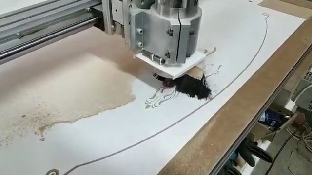 Фрезеровка МДФ v-образной фрезой на чпу