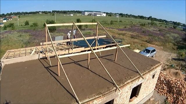 МПС Алматы. Демонтаж старой крыши времянки. 20.06.16. смотреть онлайн