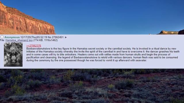 4chan thread - /x/ - Native American Mythos & Legends thread смотреть онлайн