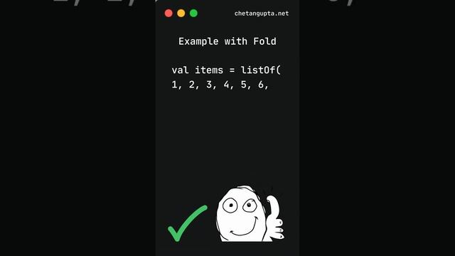 Kotlin Accumulator patter #kotlin #android #androiddeveloper #androiddevelopment #java #programming