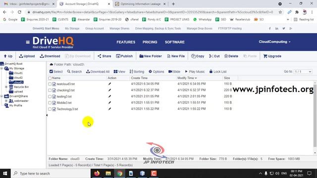 Optimizing Information Leakage in Multicloud Storage Services | Java IEEE Final Year Project