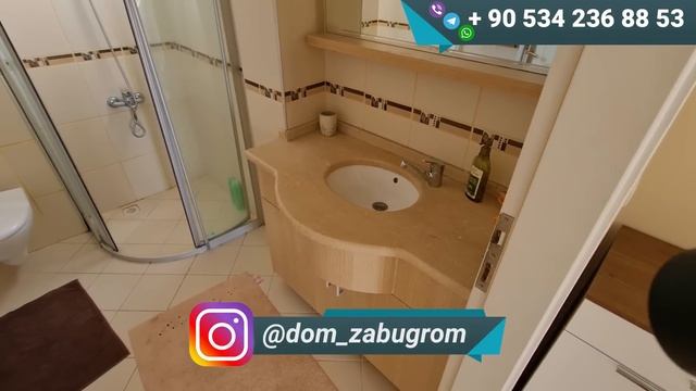 СУПЕР ШИКАРНАЯ квартира в Алании с ВНЖ с ОГРОМНЫМ БАЛКОНОМ недвижимость в Турции