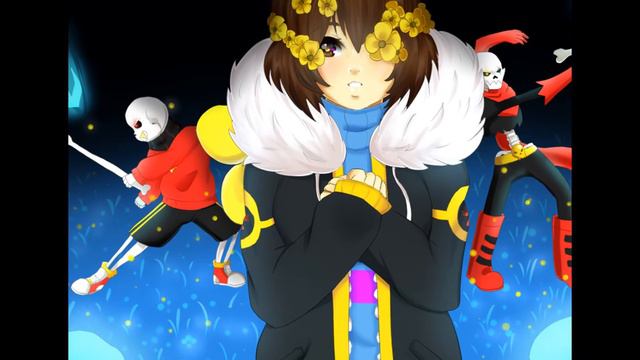 Flowerfell - Frisk x Sans смотреть онлайн
