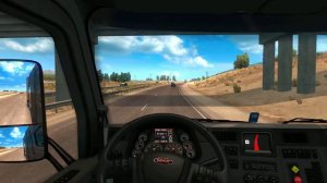 American Truck Simulator Reterbilt 579 Пробуем двойную сцепку в АТС