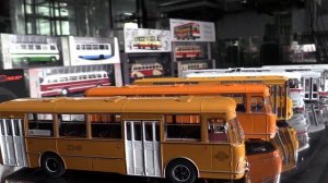 Модели автобусов: Лиаз-677, Икарус-260, Зис-127, Лиаз-5256, Икарус-280