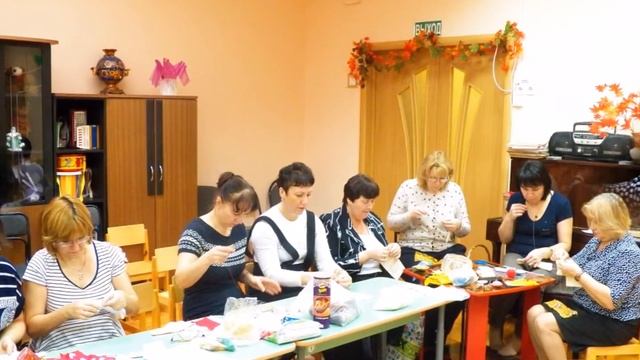 Мастер-класс по изготовлению русской народной игрушки в рамках недели "Игры и игрушки" в СП3 смотреть онлайн