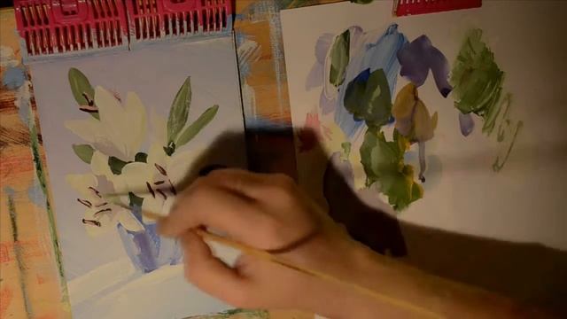 Интуитивное рисование. Рисуем свободно. смотреть онлайн