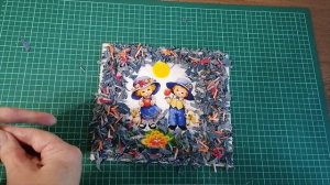 Лоскутная техника "Пицца".