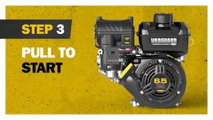 Cómo encender un motor Briggs&Stratton Vanguard 6.5 Hp