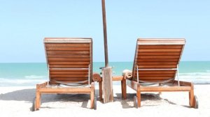 Шум моря, пляж, шезлонги для сна и релаксации. ASMR, АСМР