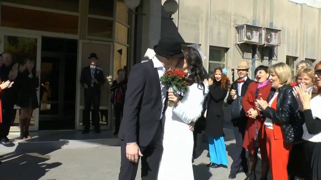 Клип Анастасия и Алексей Свадьба в гангстерском стиле смотреть онлайн