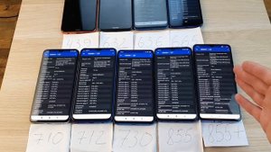 ТЕСТ ВСЕХ ПРОЦЕССОРОВ SNAPDRAGON В ANTUTU!