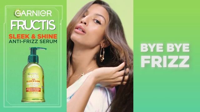 How to Use Garnier Fructis Sleek & Shine Anti-Frizz Serum to Control Frizz смотреть онлайн