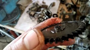 Хонда Дио АФ 56 часть 1 дефектовка