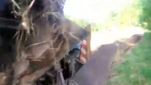 плуг на экскаватор беларус.это реально