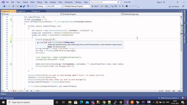 RabbitMQ - Routing смотреть онлайн