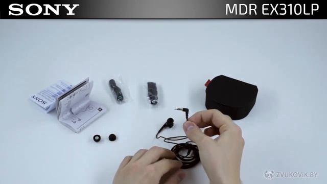 Наушники вкладыши, вставные SONY MDR EX310LP обзор отзыв смотреть онлайн