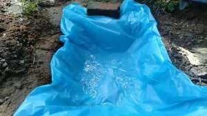 Easy fish pond making