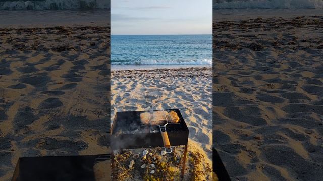 Закат, море и шашлык - идеально!