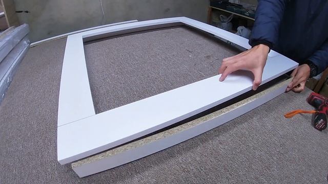 Гримерное зеркало своими руками. БЕЗ ВОЗНИ И ЗАМОРОЧЕК. Часть 2. смотреть онлайн