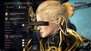 WARFRAME GOOD LOOKING FEMALE FACE TUTORIAL + Gender swapping