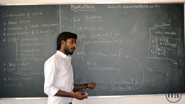 CONSTRUCTOR & VARIABLES IN JAVA - Fundamentals 3 смотреть онлайн