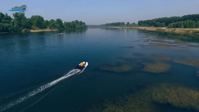 РИВЬЕРА 3400 СК Компакт - Обзор надувной моторной лодки ПВХ. смотреть онлайн