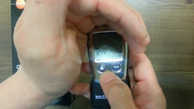 Testo 810 , 2 channel Infrared Thermometer смотреть онлайн