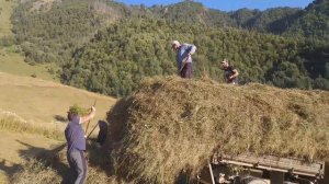 В горах Дагестана завершился сезон сенокоса