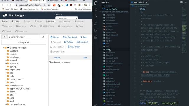 Reclaim Hosting SSH to Visual Studio Code смотреть онлайн