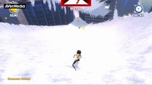 Играем в иксбокс 360 kinect rush disney pixar #498