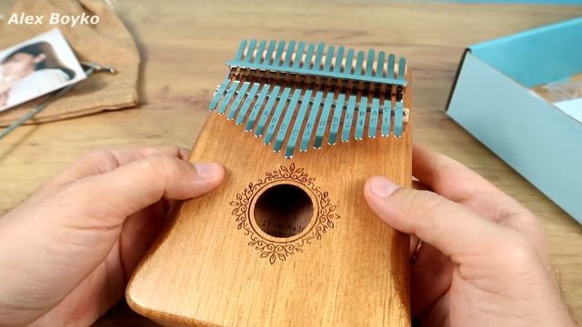 Калимба с Алиэкспресс. Учусь играть на калимбе! Дочка сочинила новую мелодию! смотреть онлайн