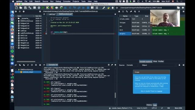 EMG Python Tutorial Part 1 смотреть онлайн