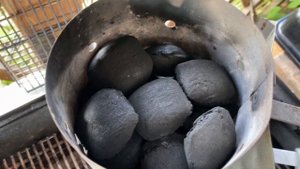 Форель на кедровой дощечке, на Weber Go-Anywhere.