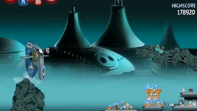Angry Birds Star Wars 2 Level P4-20 Rise of the Clones 3 Star Walkthrough смотреть онлайн