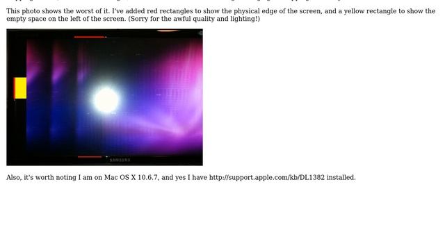 How to fix display on external Samsung Syncmaster shifted to the right when connected to Macbook... смотреть онлайн