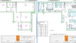 Перепланировка трехкомнатной квартиры в доме серии 121-043