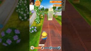 ИГРА Гадкий Я: Minion Rush_УРОВЕНЬ 457_ПАРК МИНЬОНОВ_3 ФРУКТА